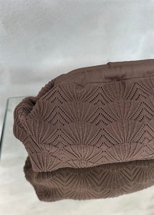 Shelly clutch Brown Pico 